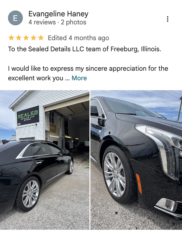 Google review photo and original screenshot by Evangeline Haney